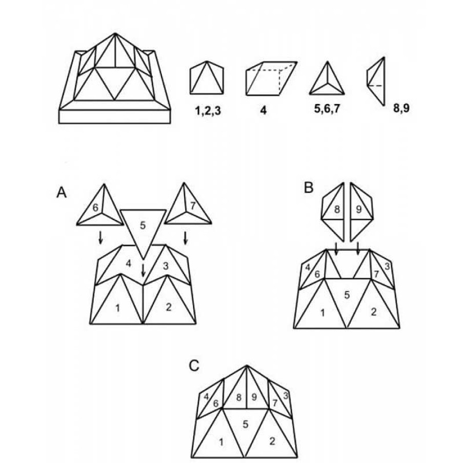 Logica Giochi Pir Mide 9 Piezas