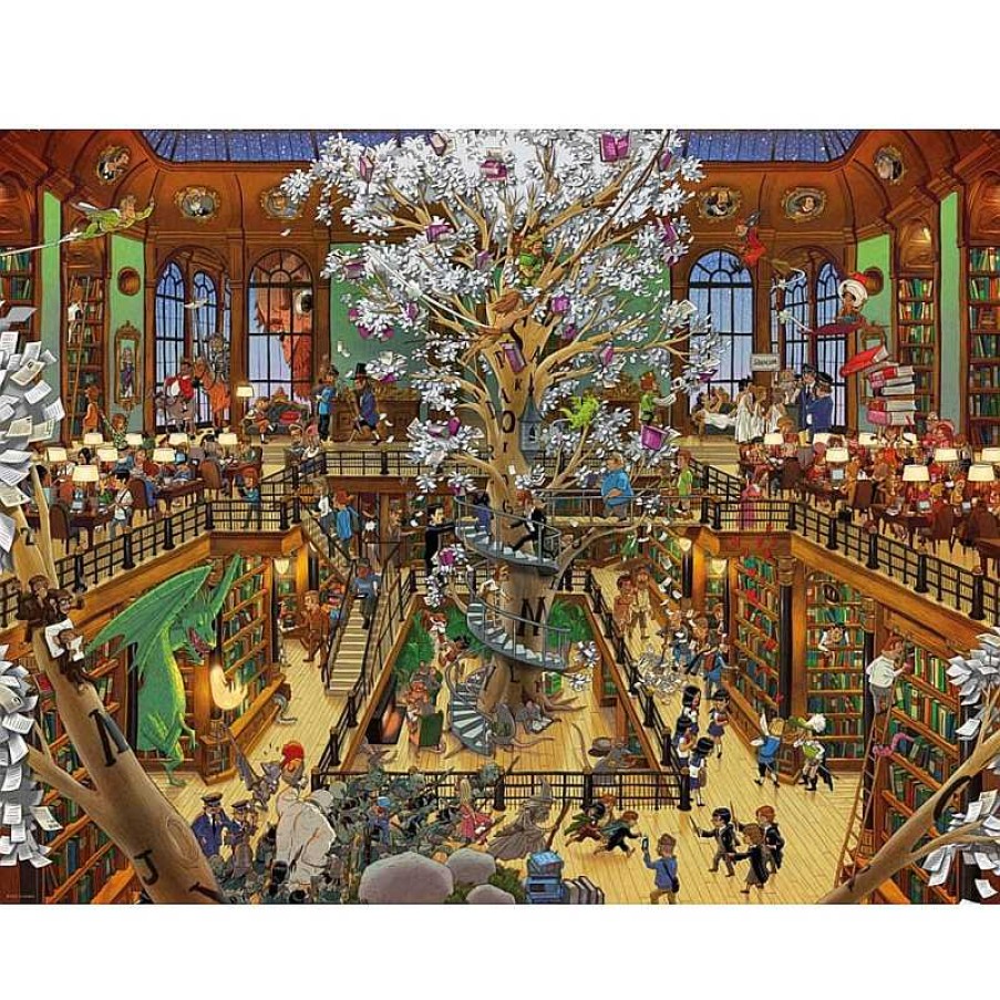 Heye Puzzle Heye Biblioteca De 1500 Piezas