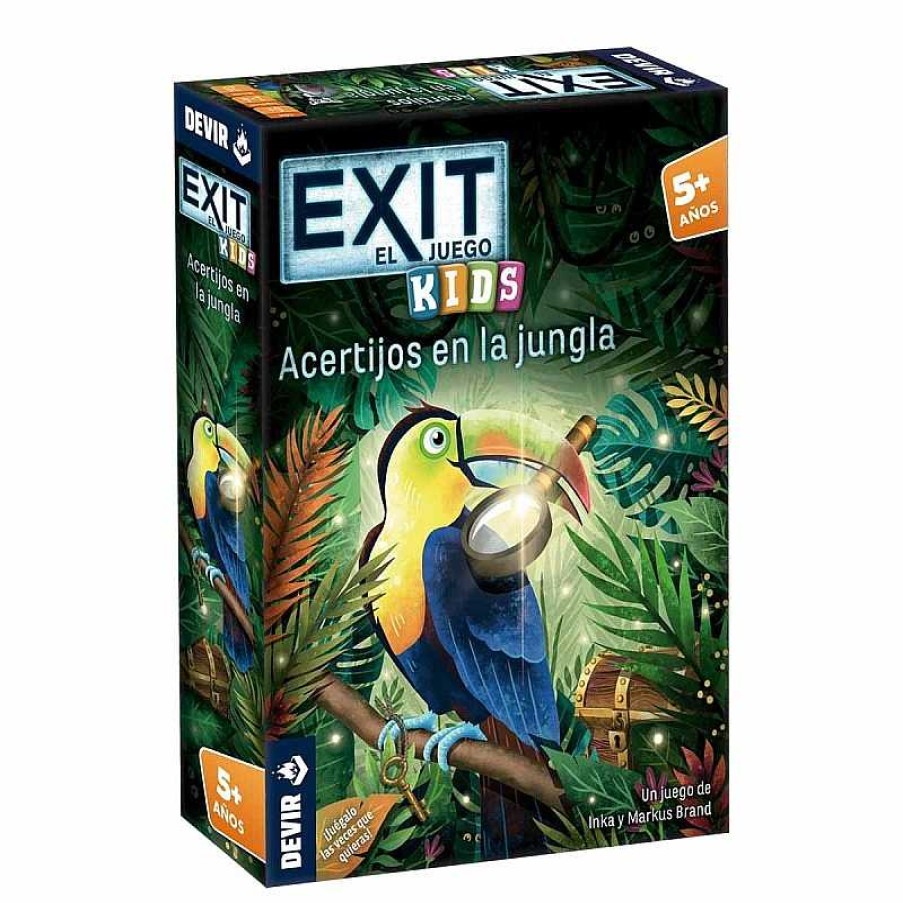 Devir Exit Kids: Acertijos En La Jungla