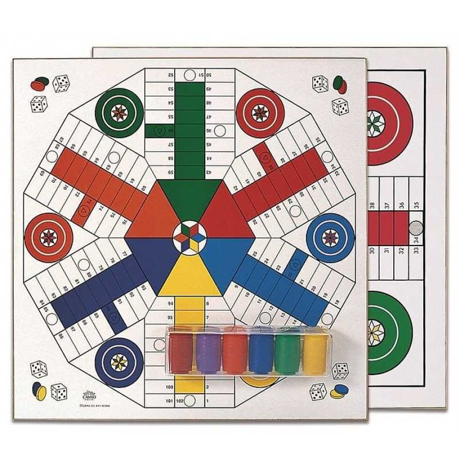 Cayro Parchis Para 6 Jugadores Con Accesorios