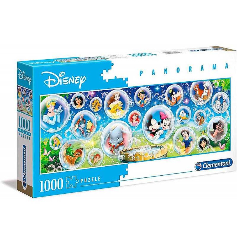 Clementoni Puzzle Clementoni Panorama Cl Sicos Disney De 1000 Piezas