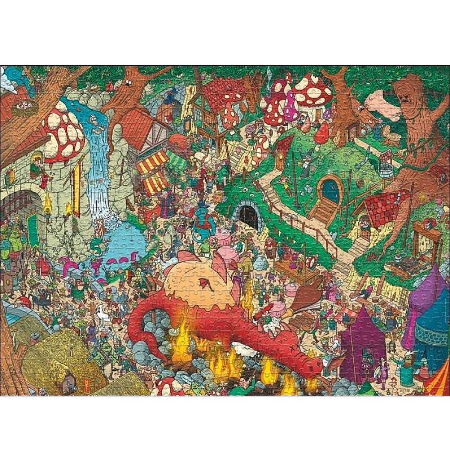 Heye Puzzle Heye Tierra De Fantas A De 1000 Piezas