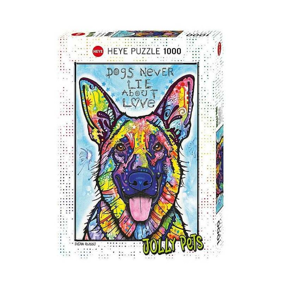 Heye Puzzle Heye Los Perros Nunca Mienten De 1000 Piezas