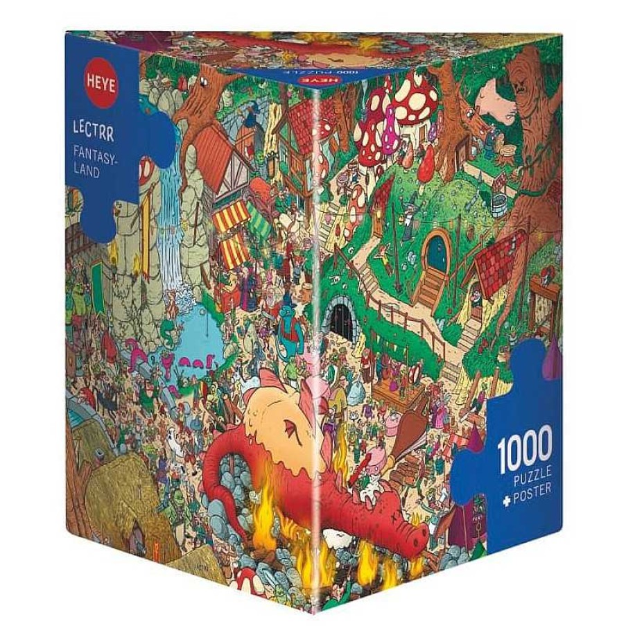 Heye Puzzle Heye Tierra De Fantas A De 1000 Piezas