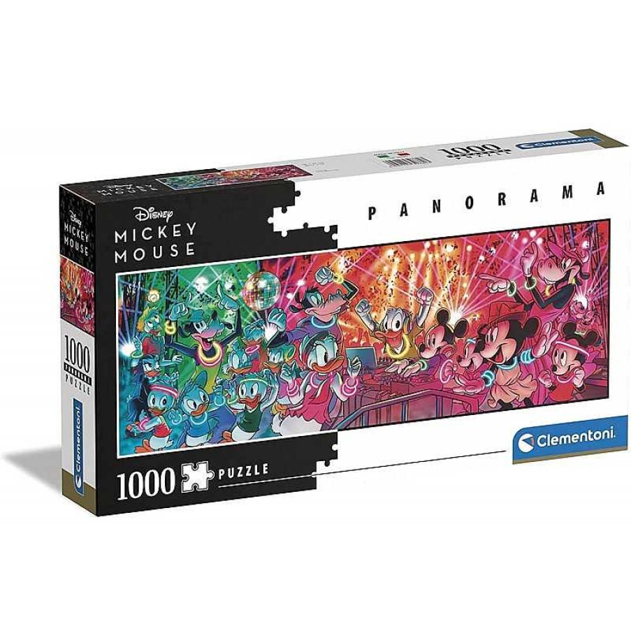 Clementoni Puzzle Clementoni Panorama Discoteca Disney De 1000 Piezas