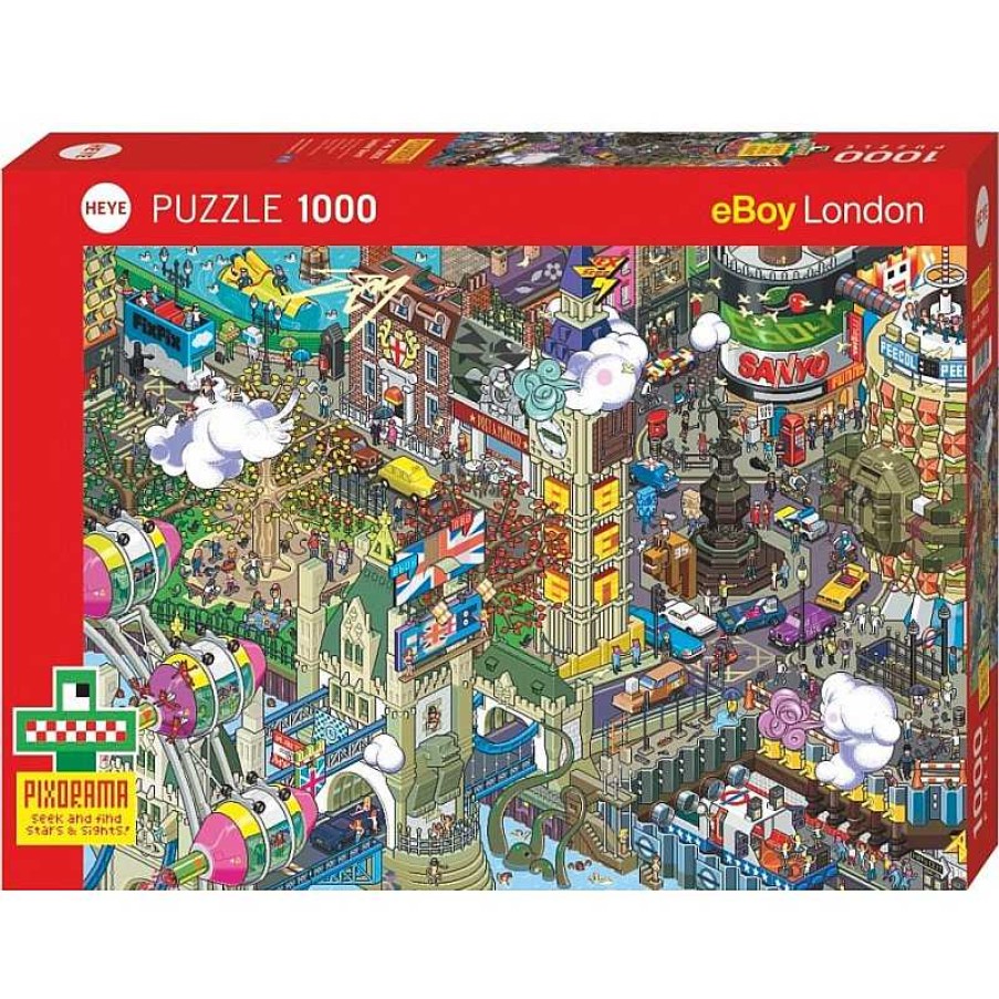 Heye Puzzle Heye B Squeda En Londres De 1000 Piezas