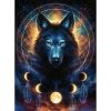 Ravensburger Puzzle Ravensburger Lobo Negro Fosforescente De 500 Piezas