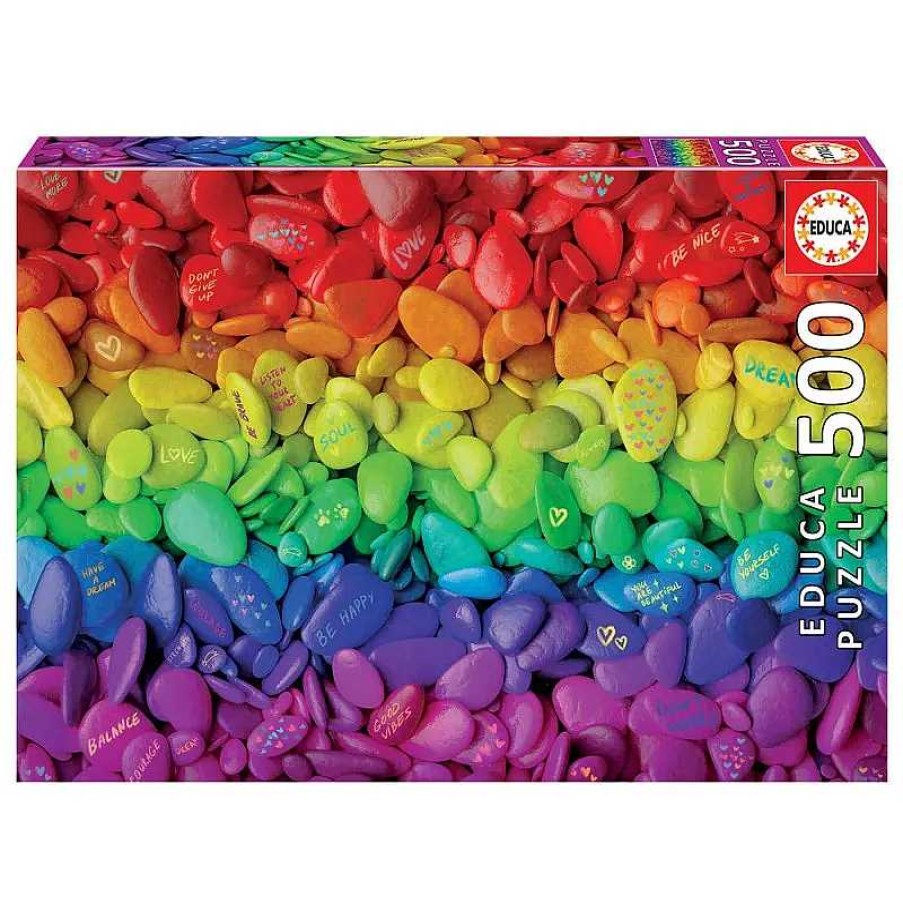 Puzzles Educa Puzzle Educa Piedras De Colores De 500 Piezas