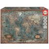 Puzzles Educa Puzzle Educa Mapamundi Hist Rico De 8000 Piezas