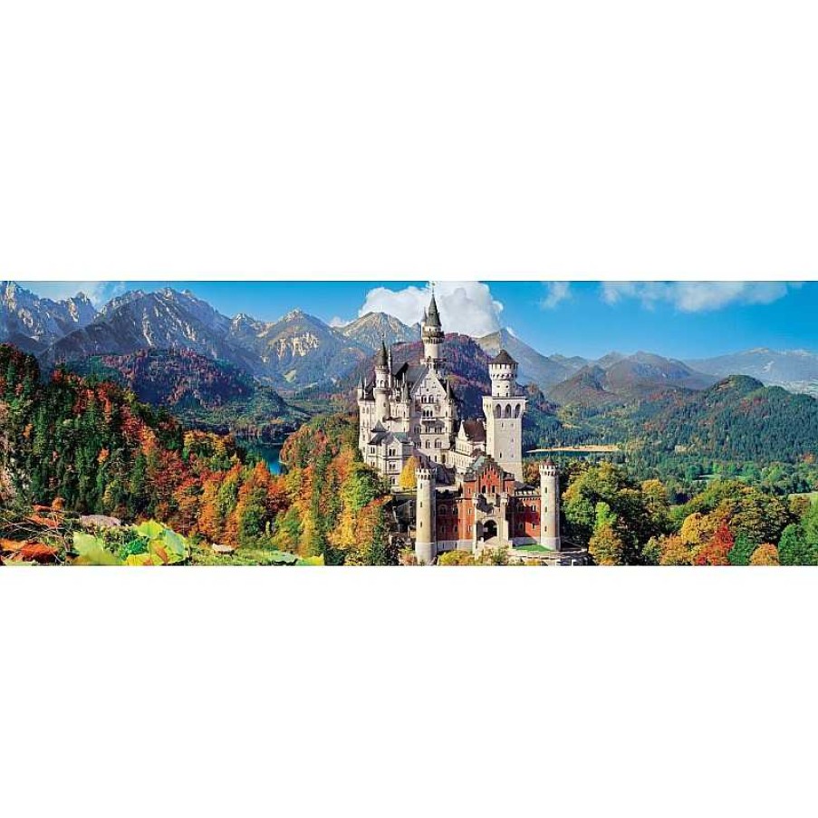 Clementoni Puzzle Clementoni Panorama Neuschwanstein De 1000 Piezas