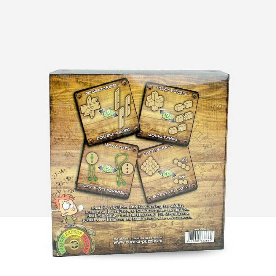 Eureka! 3D Puzzle Puzzle Collection Junior Madera