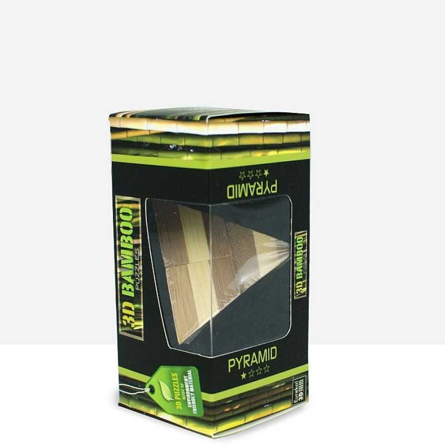 3D Bamboo Puzzles Puzzle Bamb Pir Mide 3D