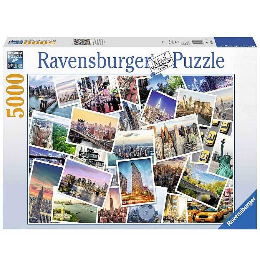 Ravensburger Puzzle Ravensburger Nueva York Nunca Duerme De 5000 Piezas