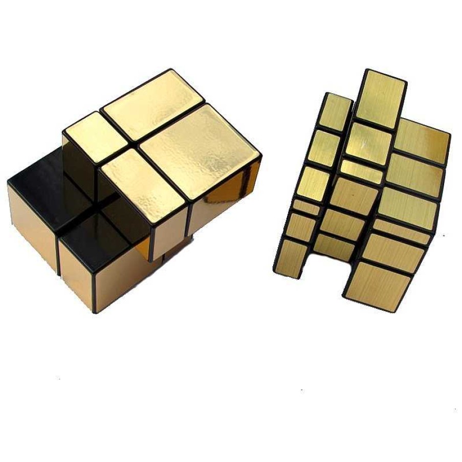 Kubekings Pack Mirror Cube 2X2 + 3X3 Dorado