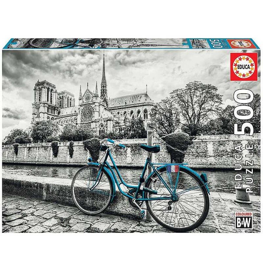 Puzzles Educa Puzzle Educa Bicicleta Cerca De Notre Dame De 500 Piezas