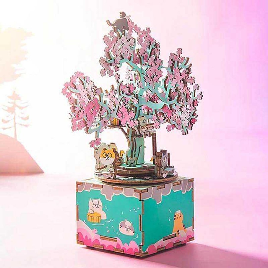 Robotime Robotime Arbol De Flor De Cereza Diy