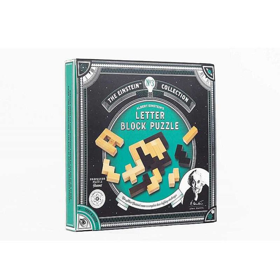 Professor Puzzle Einstein Letter Block Puzzle