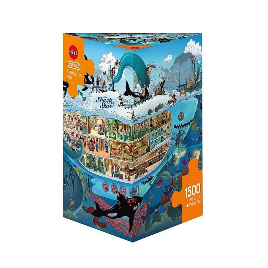 Heye Puzzle Heye Diversi N Submarina De 1500 Piezas