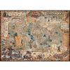 Heye Puzzle Heye Mapa Del Mundo Pirata De 2000 Piezas