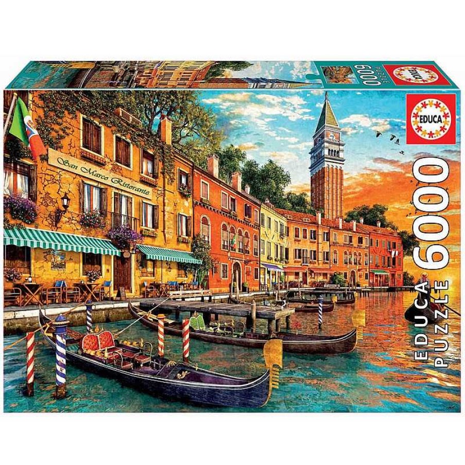 Puzzles Educa Puzzle Educa Puesta De Sol En San Marcos 6000 Piezas