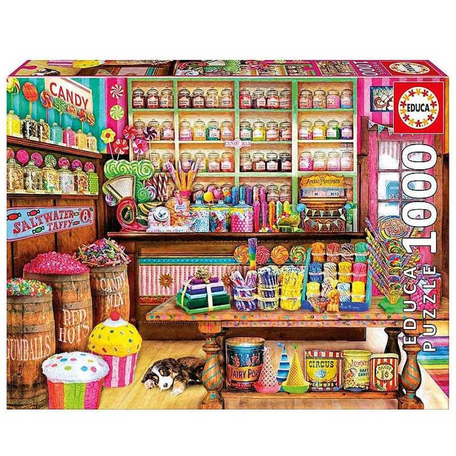 Puzzles Educa Puzzle Educa Tienda De Dulces De 1000 Piezas