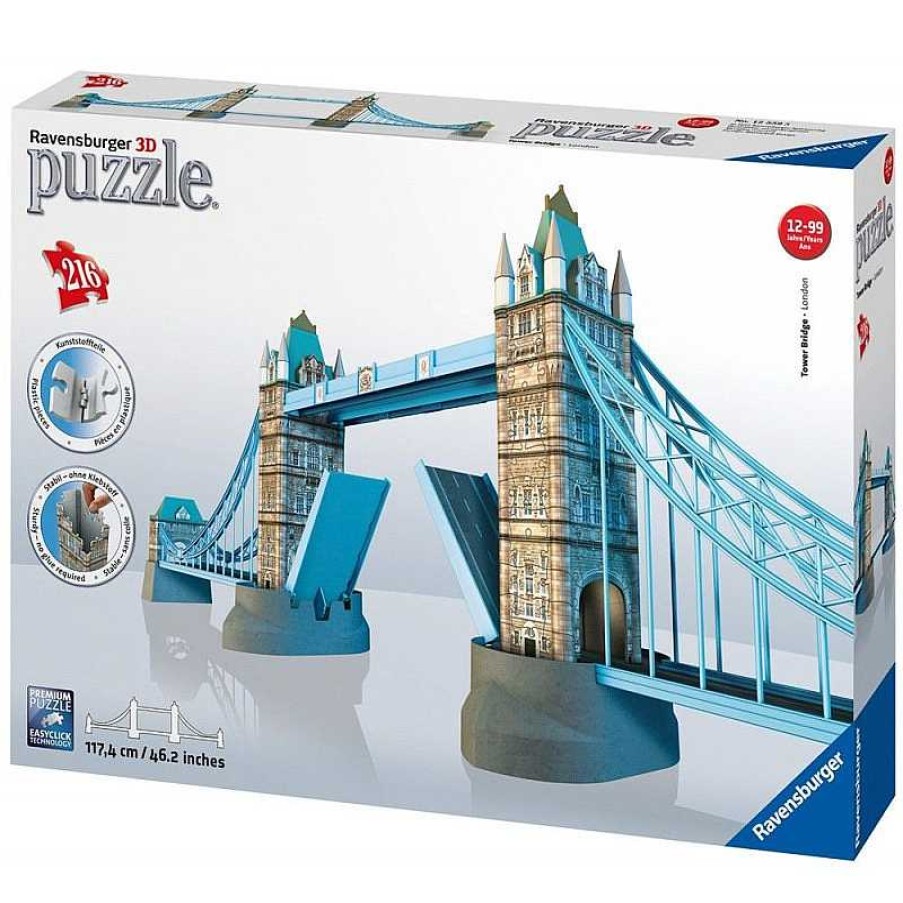 Ravensburger Puzzle 3D Ravensburger Tower Bridge 216 Piezas