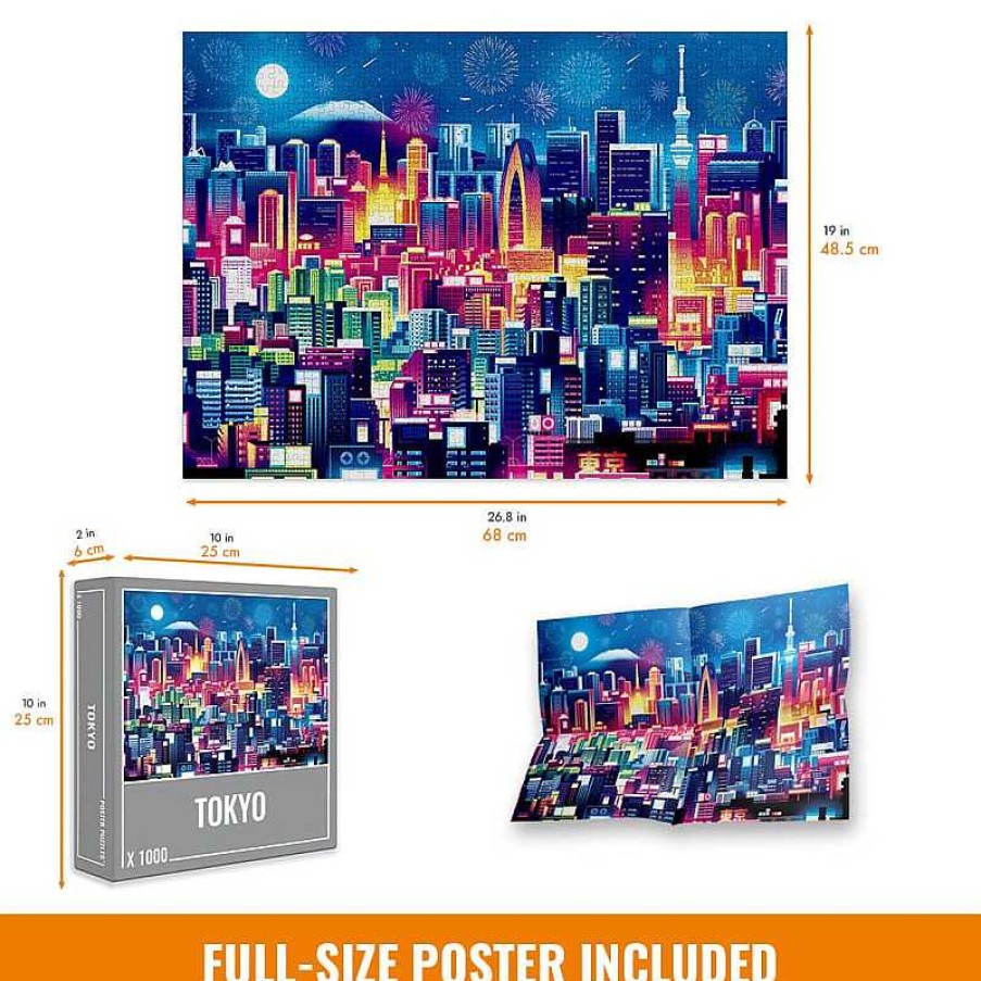 Cloudberries Puzzle Cloudberries Tokyo Jigsaw 1000 Piezas