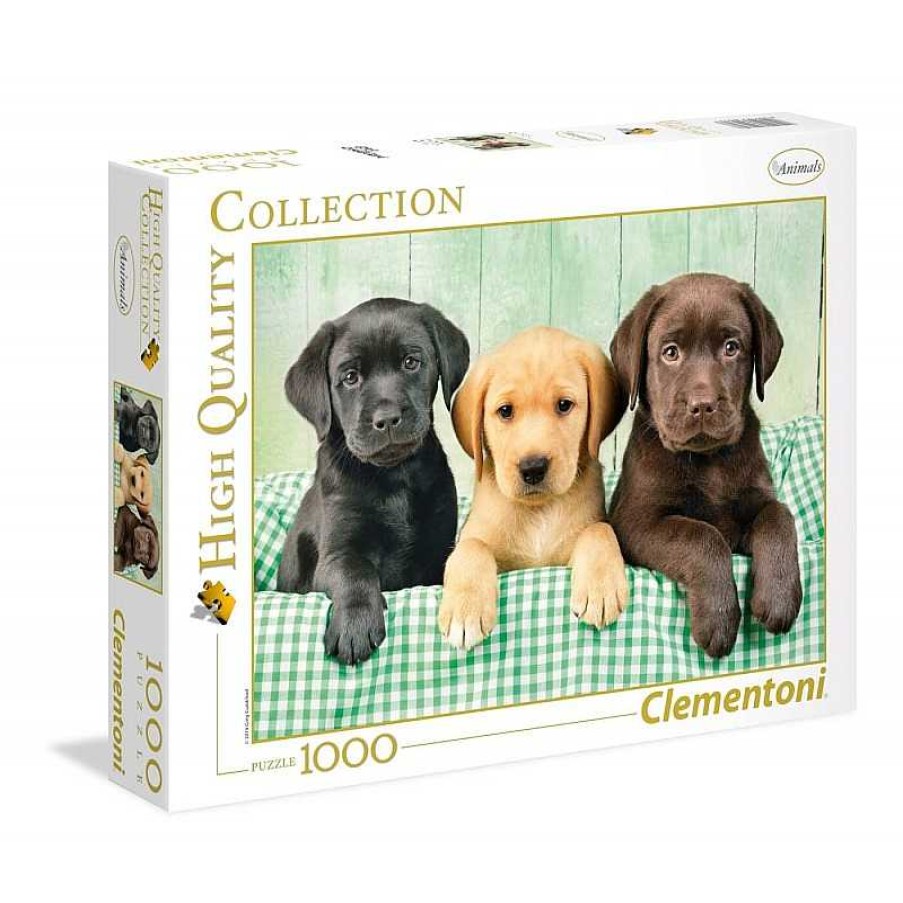 Clementoni Puzzle Clementoni Los Tres Labradores De 1000 Piezas