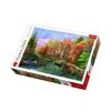 Puzzles Trefl Puzzle Trefl Caba A En El Lago De 1500 Piezas