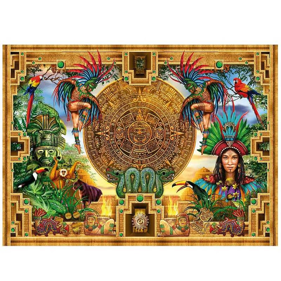 Puzzles Educa Puzzle Educa Montaje Azteca Maya De 2000 Piezas