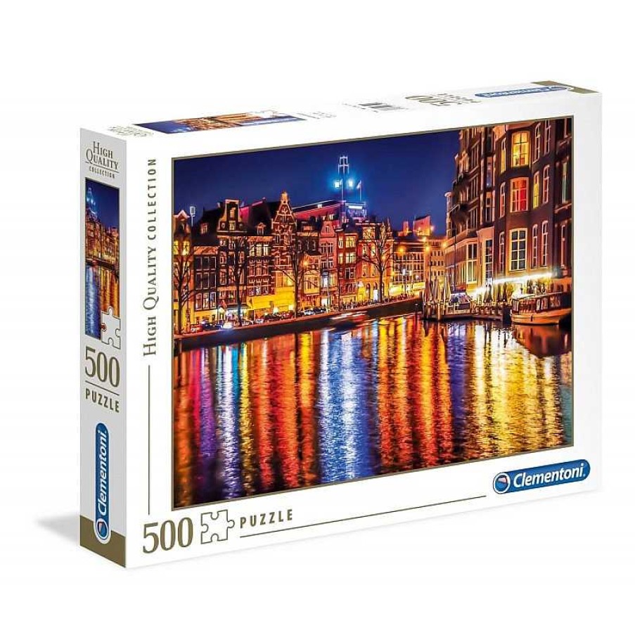 Clementoni Puzzle Clementoni Amsterdam De 500 Piezas