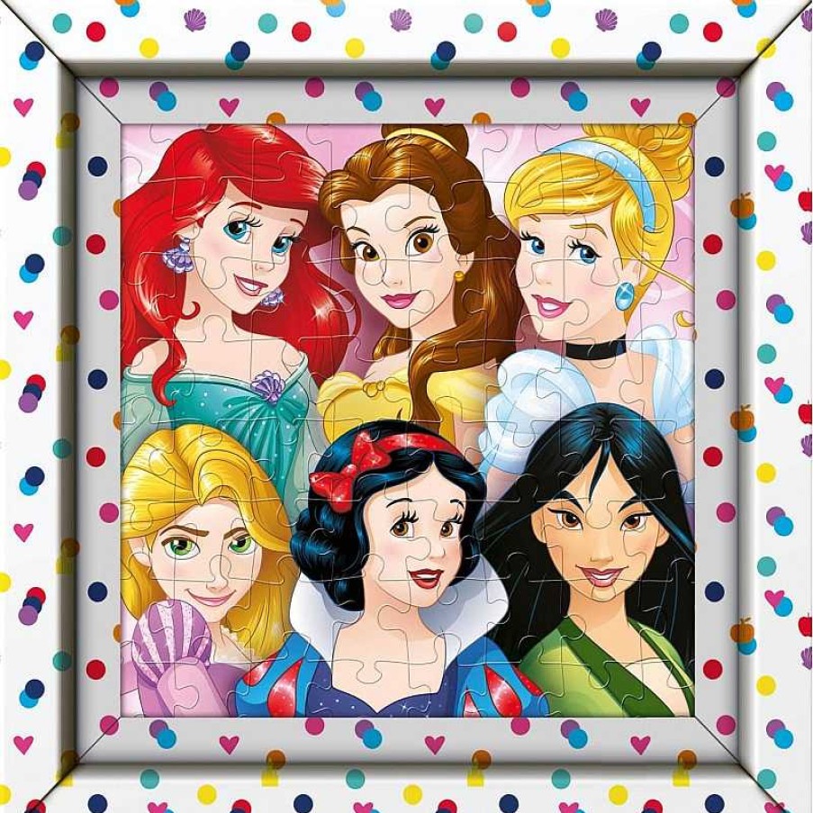 Clementoni Puzzle Clementoni Frame Up Princesas Disney 60 Piezas