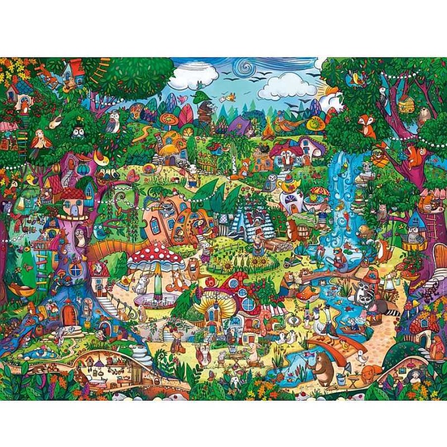 Heye Puzzle Heye Bosque Con Vida De 1500 Piezas