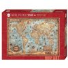 Heye Puzzle Heye Mapa Del Mundo De 2000 Piezas