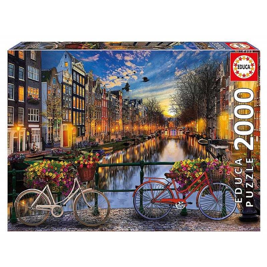 Puzzles Educa Puzzle Educa Msterdam De 2000 Piezas