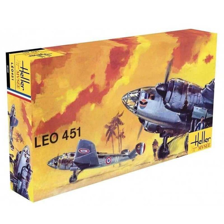 Heller Leo 451 - Maquetas De Aviones - Heller