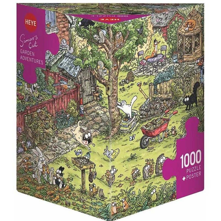 Heye Puzzle Heye Aventuras En El Jard N De 1000 Piezas