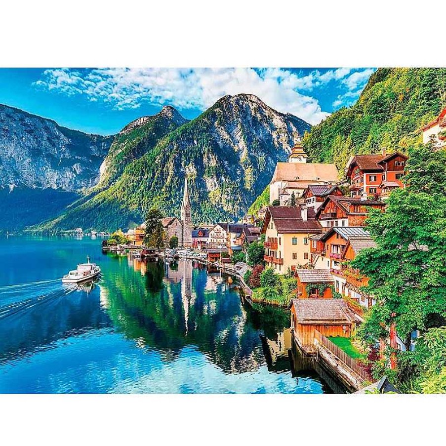 Clementoni Puzzle Clementoni Hallstatt Austria De 1500 Piezas