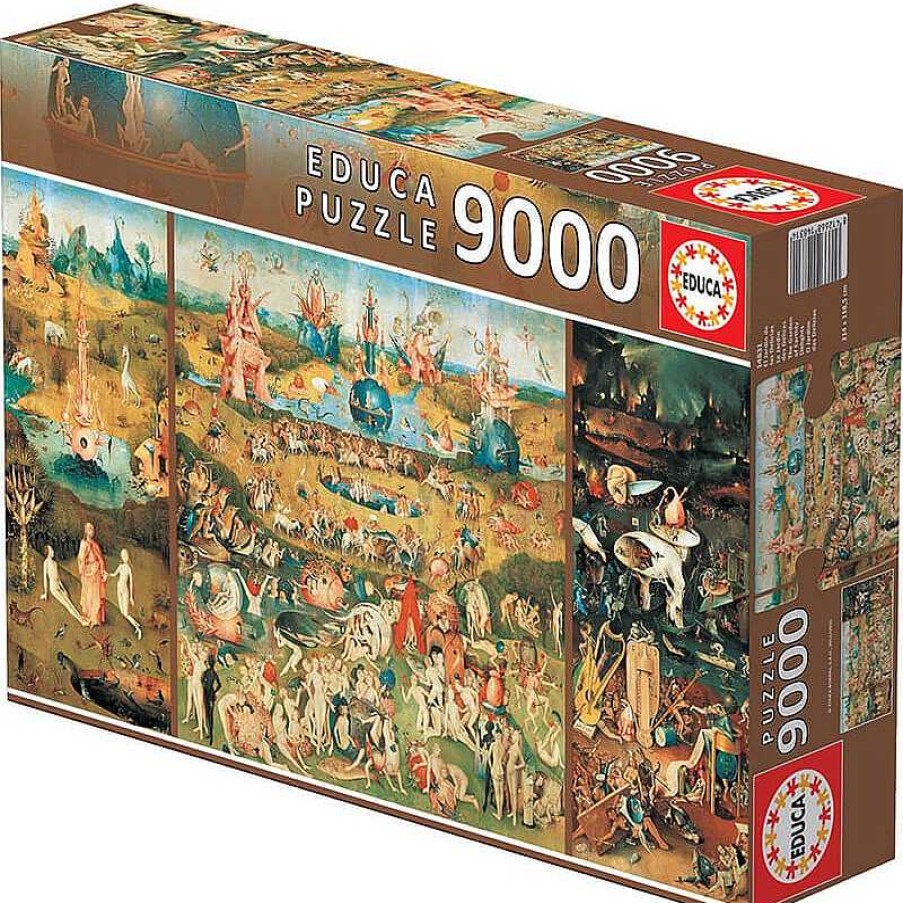 Puzzles Educa Puzzle Educa El Jard N De Las Delicias De 9000 Piezas