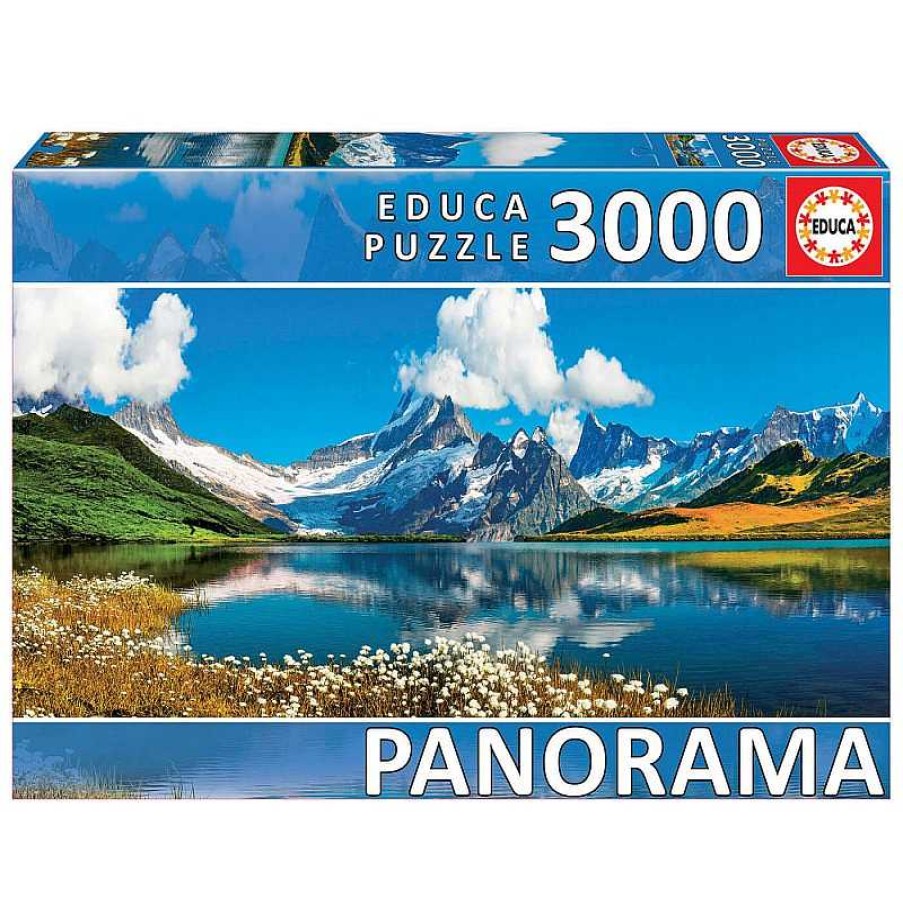 Puzzles Educa Puzzle Educa Lago Bachalpsee, Suiza De 3000 Piezas