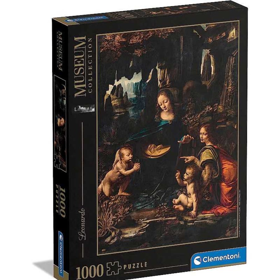 Clementoni Puzzle Clementoni La Virgen De Las Rocas De 1000 Piezas