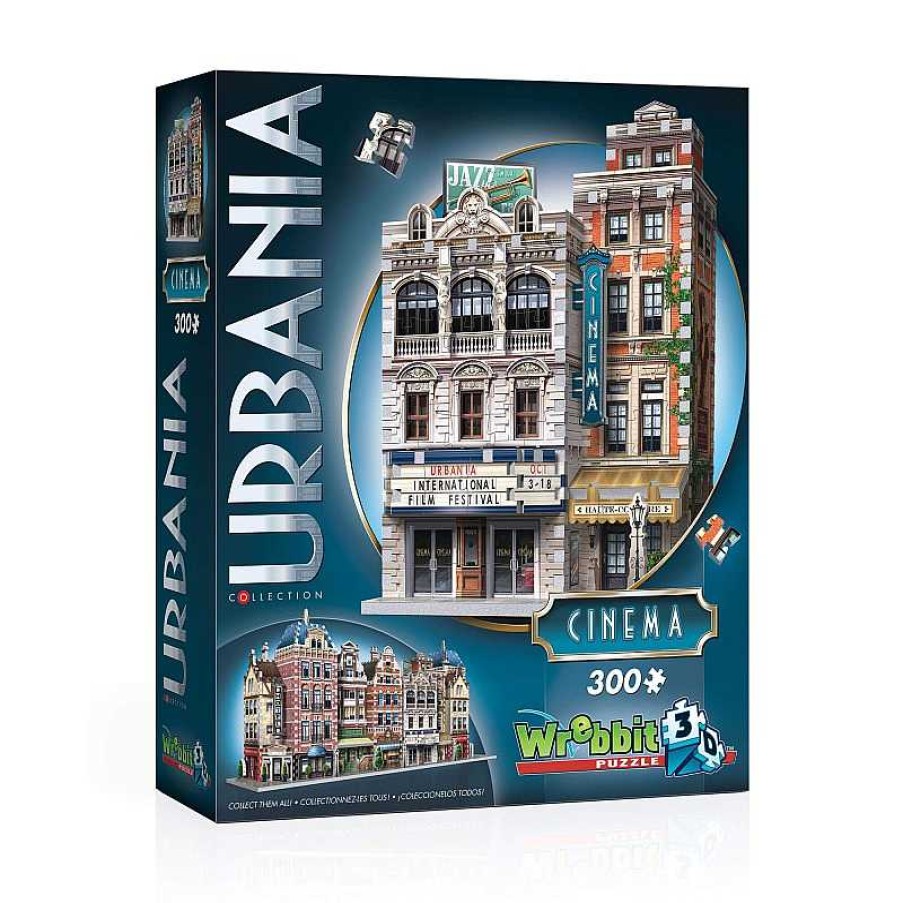 Wrebbit 3D Puzzle 3D Wrebbit 3D Colecci N Urbania Cine De 300 Piezas