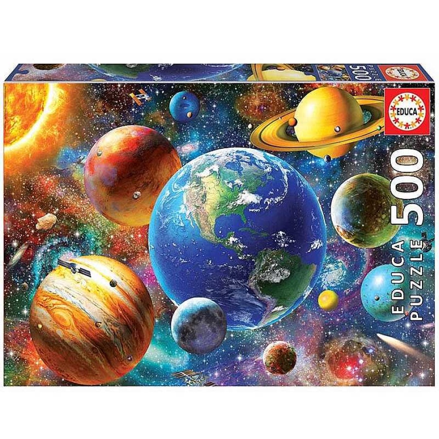 Puzzles Educa Puzzle Educa Sistema Solar De 500 Piezas