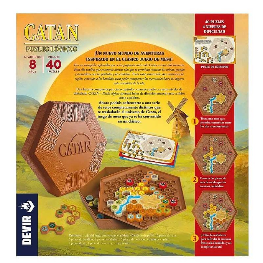 Devir Catan Puzles L Gicos