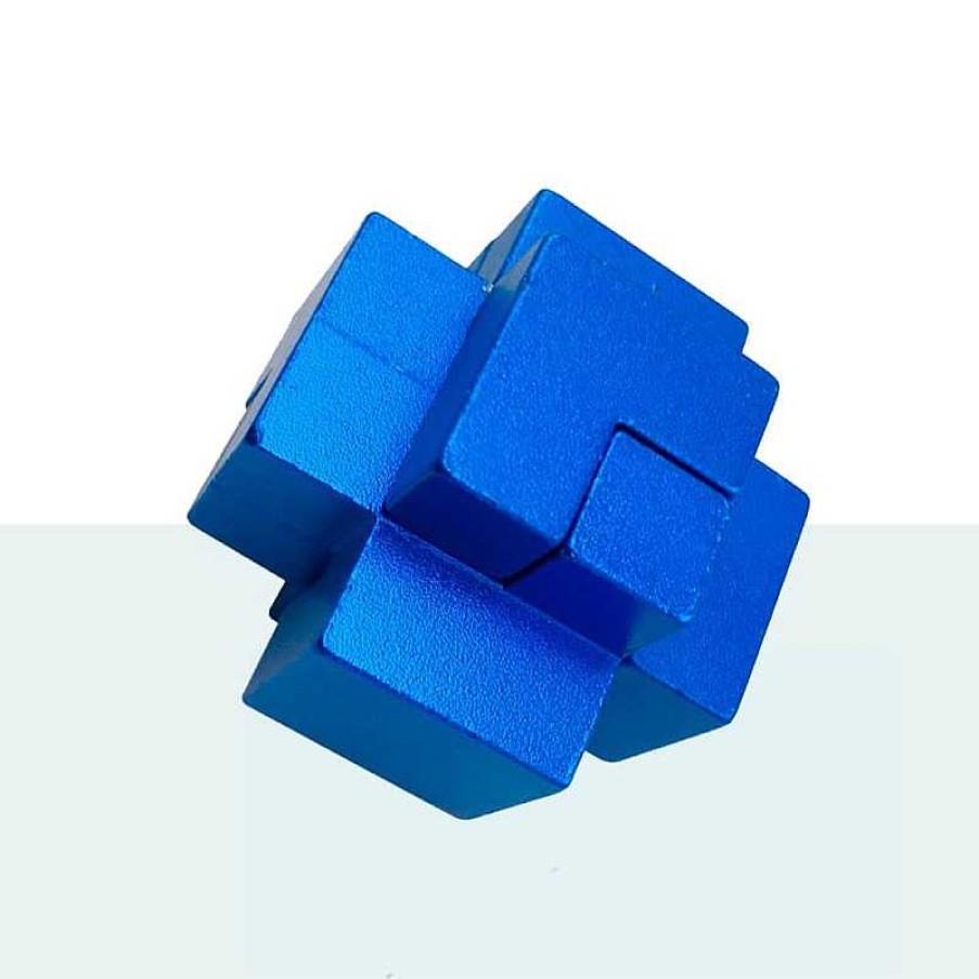 Eureka! 3D Puzzle Fortress Metal Puzzle (Azul)