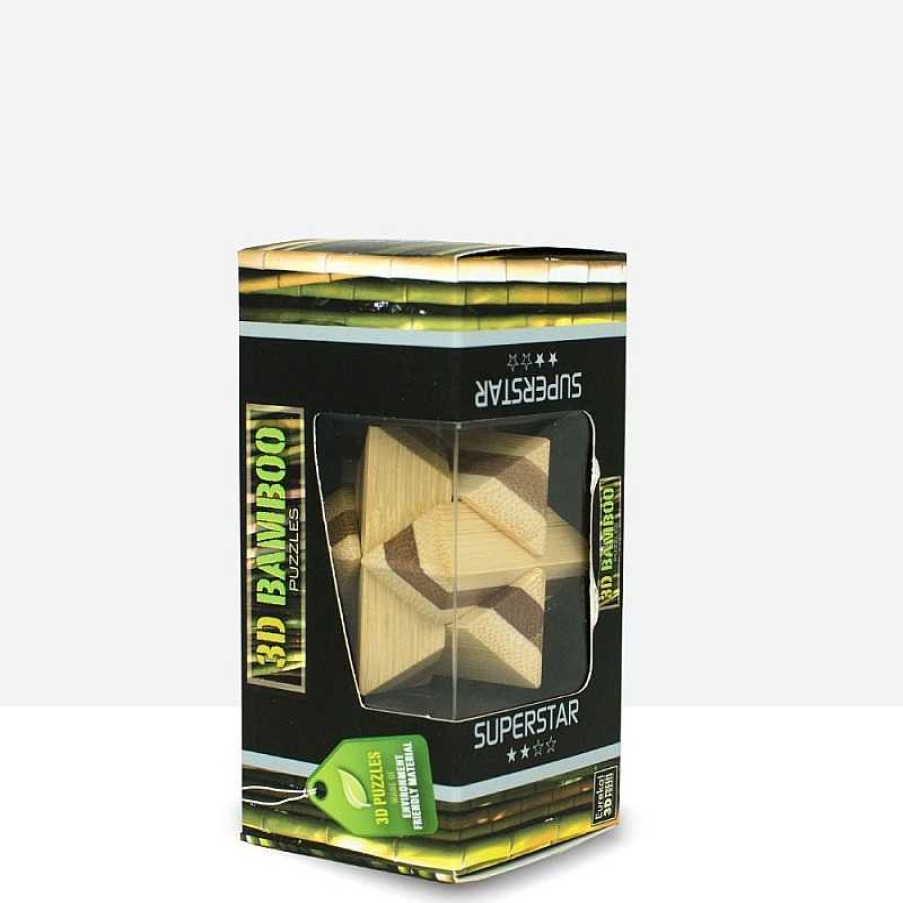 3D Bamboo Puzzles Puzzle Bamb Superestrella 3D