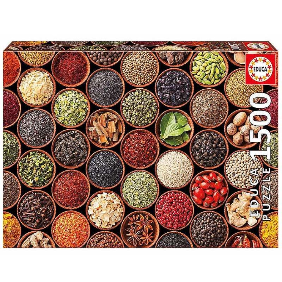 Puzzles Educa Puzzle Educa Especias Y Condimentos De 1500 Piezas