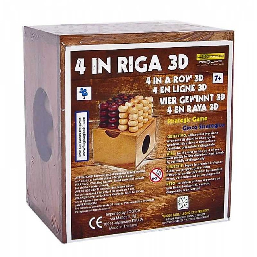 Logica Giochi Juego Clasico 4 En Raya 3D