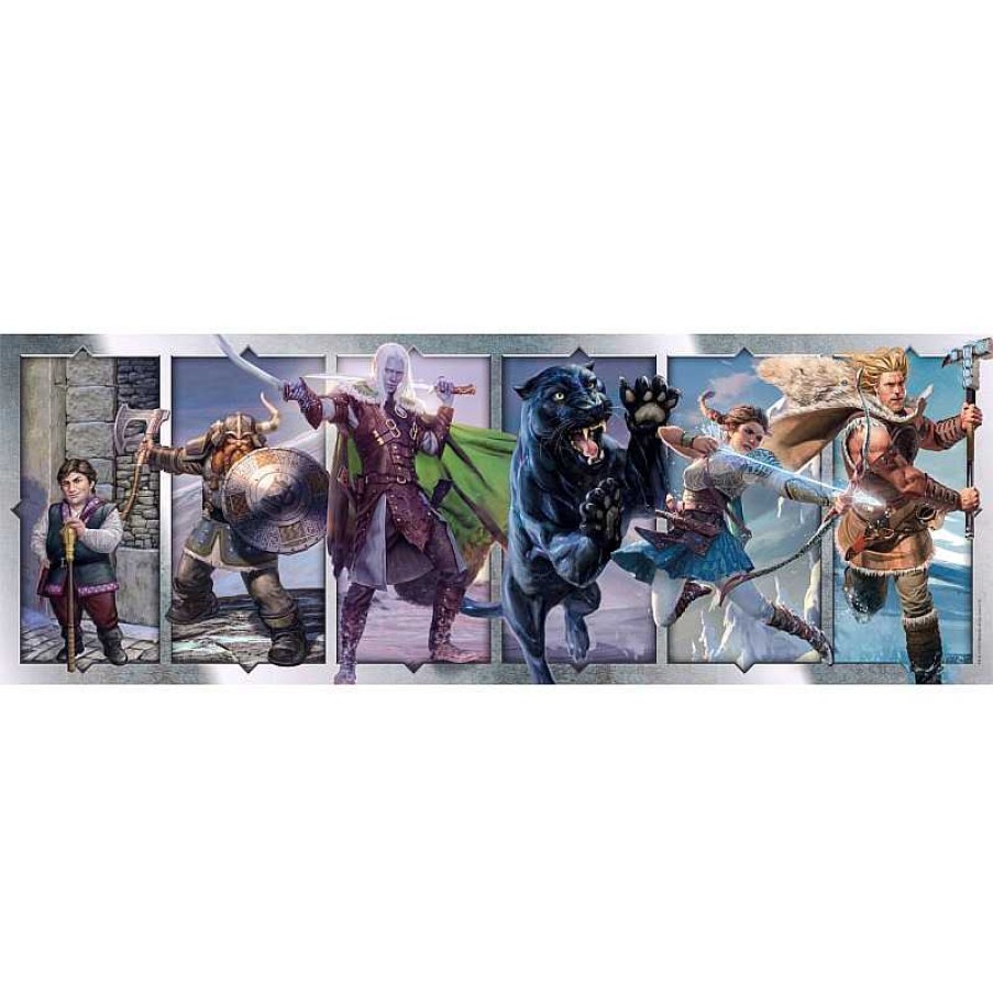 Clementoni Puzzle Clementoni Panorama Dungeons And Dragons 1000 Piezas