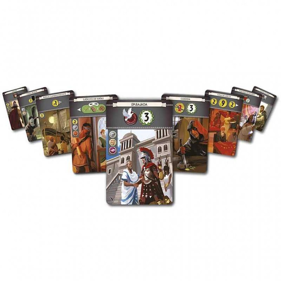 Asmodée 7 Wonders: Cities Nueva Edici N